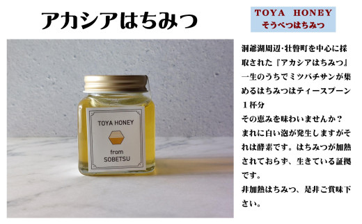 北海道アカシアはちみつ200gと洞爺湖ハーブリップ1本のセット SBTX006-1