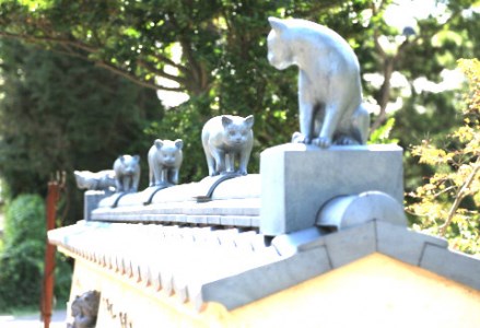 【安田瓦】縁起物・魔除けセット 鬼面 置物 インテリア 伝統 新潟県 阿賀野市 1K01008