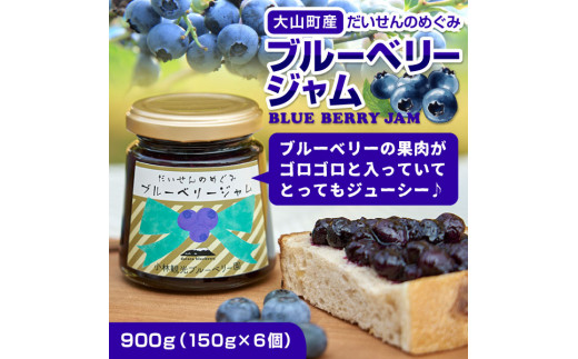 MS-79　大山町産ブルーベリージャム（6個）