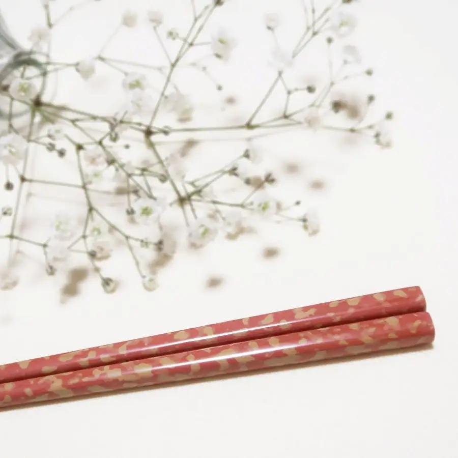 津軽塗 箸 一膳【桜】 津軽塗箸 漆塗 お箸 ギフト プレゼント【青森 五所川原】ハシ 一対 おはし 津軽塗り 津軽塗り箸 ピンク