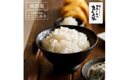 【令和5年産】コウノトリ育むお米減農薬【2kg×4袋】（94-003）