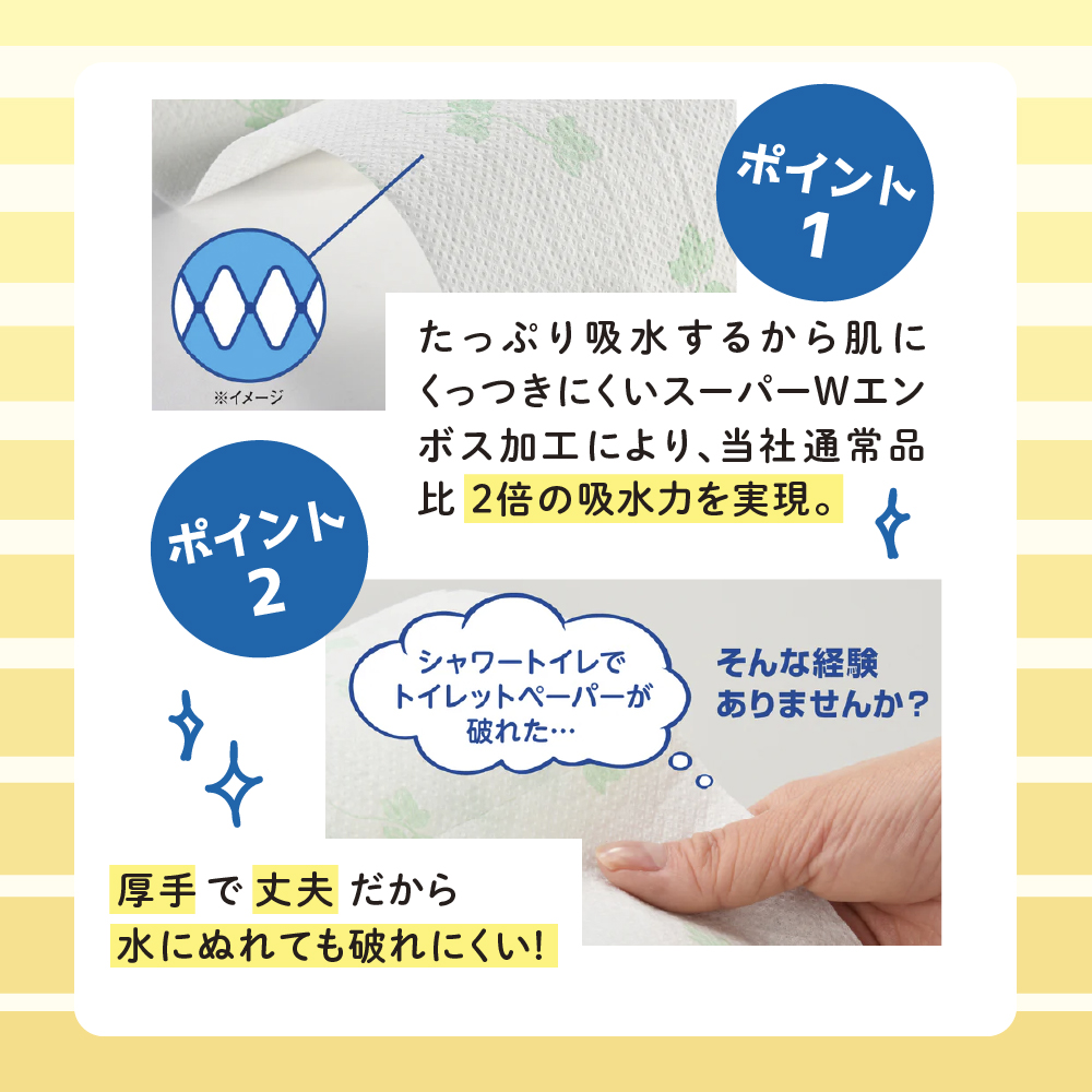 エリエール 定期便 年3回 隔月 シャワートイレのためにつくった吸水力が2倍のトイレットペーパー 12ロール 贅沢保湿ローションティシュー 3箱 2個ずつ セット 詰め合わせ ティッシュペーパー 保湿