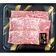 【大任町】A4ランク以上 博多和牛 すき焼き用 もも肉3パック(計約500g)