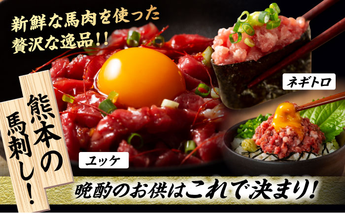 「本場・熊本の味」 上級赤身3種とユッケネギトロの詰め合わせ 3892【有限会社スイートサプライなかぞの】 [ZDT158]