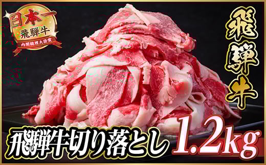 
飛騨牛　切り落とし　約1.2kg　＜冷蔵便＞【1534704】
