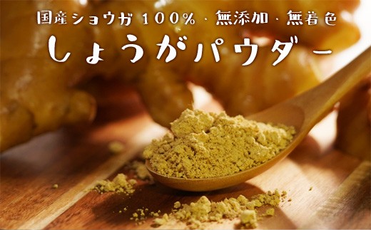 
生姜パウダー 農家が作る生姜100%パウダー 25g×4袋 無添加 保存料不使用 しょうが粉末
