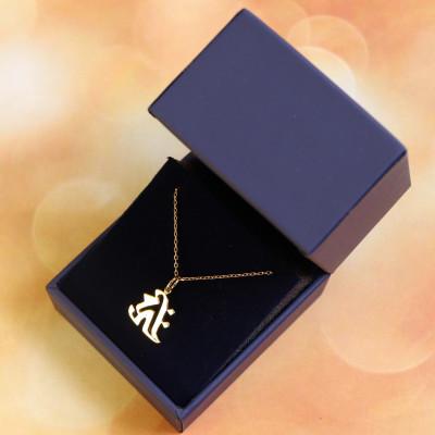 ふるさと納税 山梨県 【和の彩 wanoiro】 K18守護梵字『キリーク』ネックレス 659-933 |  | 03