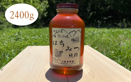 純粋 蜂蜜【長野県 飯田市 産】2400g | 近藤蜂蜜園