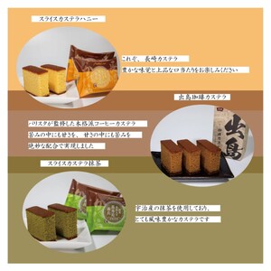 【B8-009】伝統に育まれた本場の長崎カステラセット(個包装タイプ)Aセット
