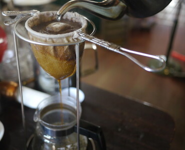 【つちうらネル】業務用 コーヒーネルフィルター 3点セット（1人用・3人用・5人用）手作り ※離島への配送不可