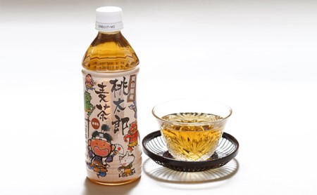 桃太郎 麦茶ペットボトル 500ml×24本【2024年製造分】