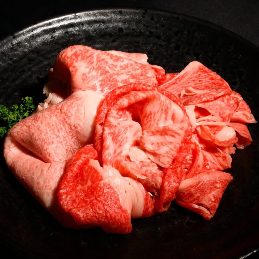＜帝神志方ミート＞A5ランク切り落とし肉（もも）200g×2（計400g）