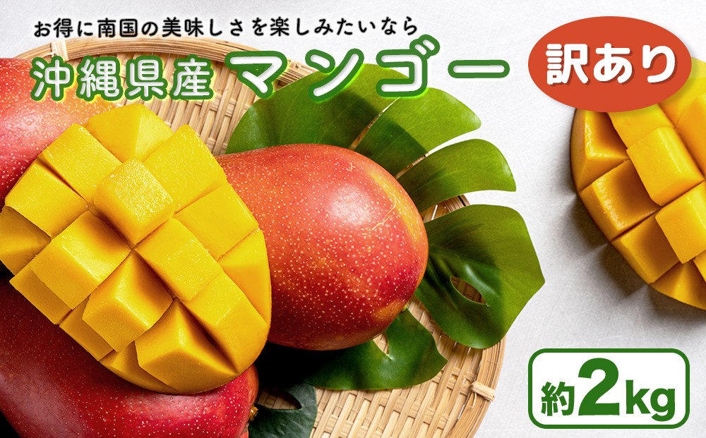 
                  ハナトフルーツ 沖縄県産 訳ありマンゴー２ｋｇ 【 先行予約 2027年発送 】
                