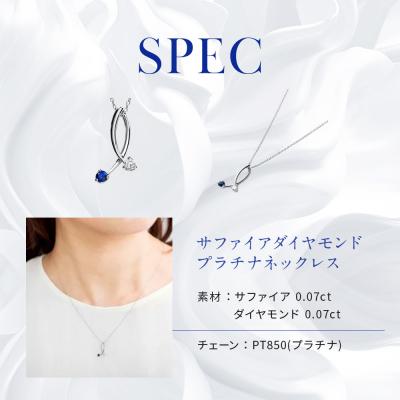 ふるさと納税 京都市 【京セラ】クレサンベール〈サファイア・天然ダイヤモンド〉ネックレス【カジュアル/9月誕生石】 |  | 02