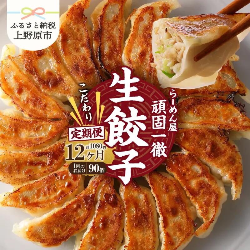 【12ヶ月定期便】一徹堂・冷凍生餃子(30個)3パック
