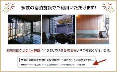 【由布市（湯布院、由布院、湯平、塚原高原）】ふるさと納税宿泊補助券30,000円分【 宿泊券】