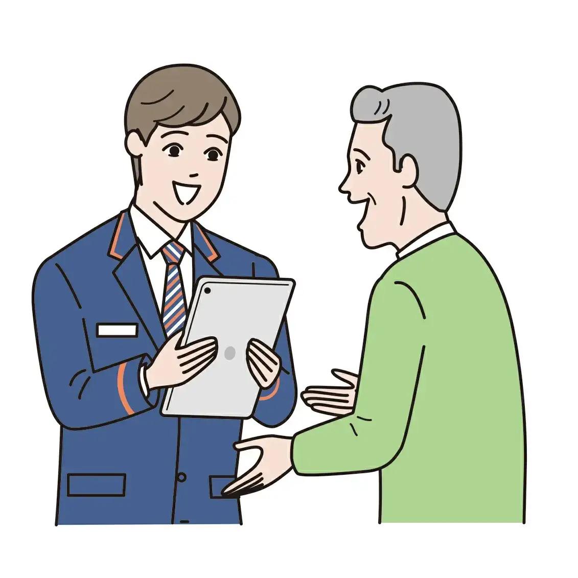 郵便局のみまもりサービス　６ヵ月間の利用  / みまもり訪問サービス 6か月 田辺市 家族 両親 健康 安否確認 見守り 高齢者 安心 代行 お年寄り 故郷 和歌山県【jpk001】