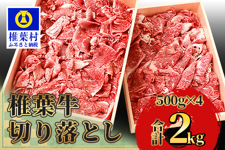 宮崎県産 椎葉牛 切り落とし 2kg A5等級指定 国産牛 黒毛和牛 和牛 牛肉 赤身 肉 A5 すき焼き TK-30