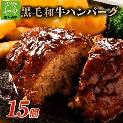 
                  黒毛和牛ハンバーグ15個 合計 2.25kg【1760207】
                