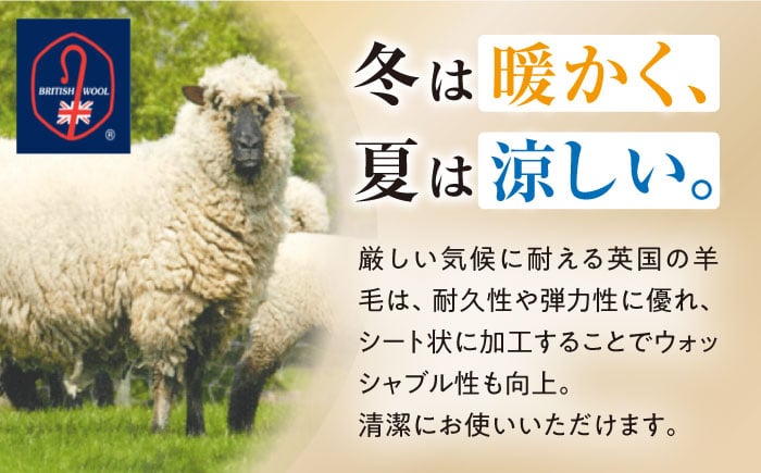 フェルケット （シングルサイズ）ウールケット ウール 羊毛 シングル 寝具