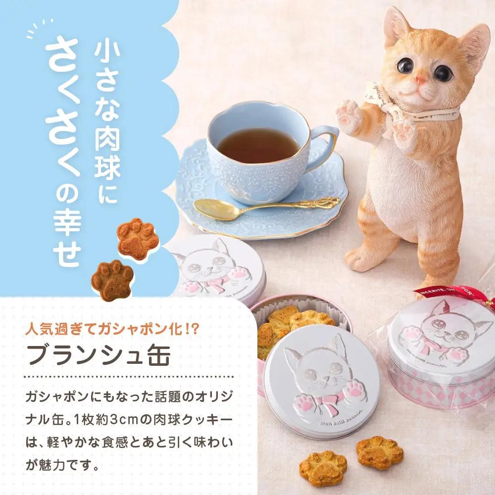 子猫のブランシュ缶クッキー　紅茶