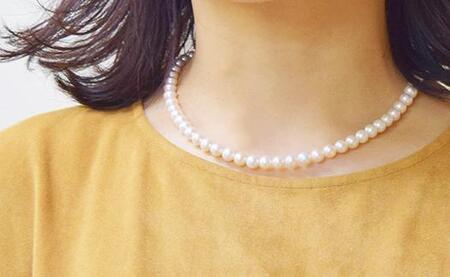 淡水本真珠ネックレス＆イヤリングセット　　