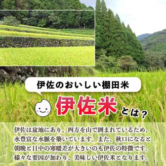 isa522 令和5年産 伊佐のおいしい棚田米 ヒノヒカリ(計6kg・2kg×3袋)【薩摩美食倶楽部】