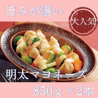 ふるさと納税 大川市 【大人気】明太マヨネーズ　850g×2本