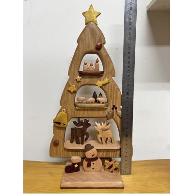 ふるさと納税 入間市 【インテリア】ウッディいるまの木製クリスマスツリー【ハンドメイド】 |  | 03