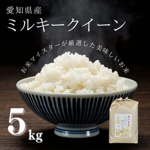 愛知県産 ミルキークイーン 5kg 米 お米 コメ こめ おにぎり 弁当 愛知県 美浜町 新米 ※北海道・沖縄・離島への配送不可