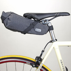 R250 防水サドルバッグ2  スモール　グレー