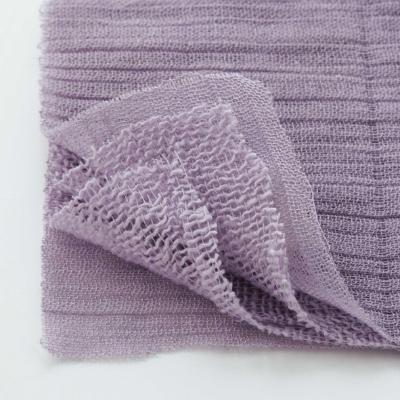 ふるさと納税 和泉市 高吸水ガーゼハンカチ5枚(四重織シャリ感ガーゼ)色:ライラック |  | 02