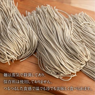 ふるさと納税 下呂市 【訳あり】簡易包装 半生そば 3食×2パック めんつゆ付き 6食セット【丸中製麺所】【29-8】 |  | 01