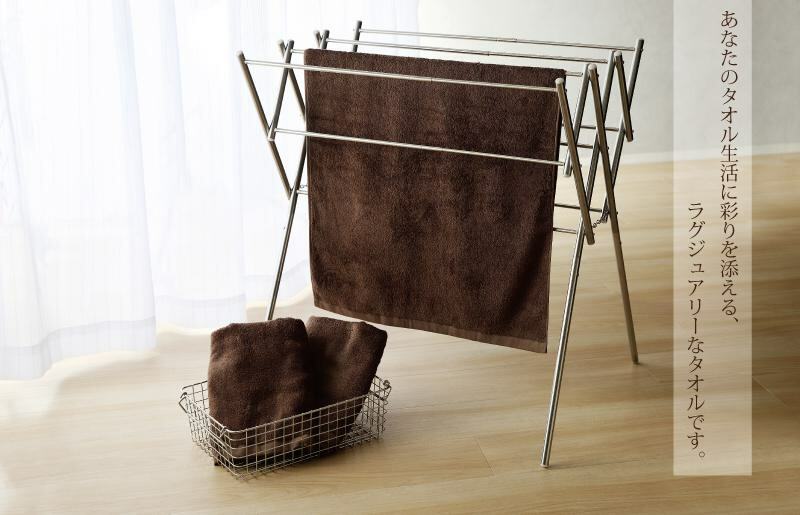 【スピード発送】ふわふわソフト バスタオル 3枚 チョコレートブラウン ホテルスタイル 60×120cm 泉州タオル 010B1102_イメージ3