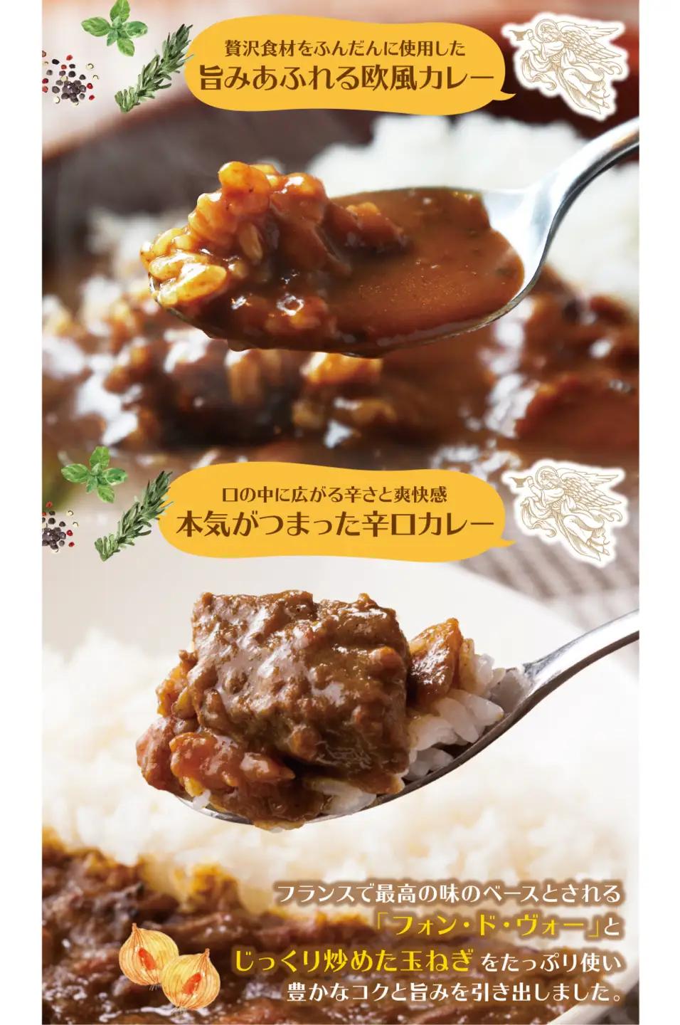 Z27-06 みろくのカレー20食（中辛10食・辛口10食） カレー