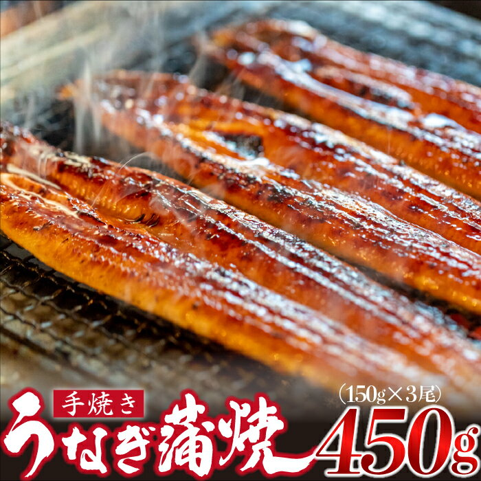【ふるさと納税】＜いろは＞うなぎ蒲焼 国産 150g × 3尾 (有頭)　[M686] ウナギ 鰻 炭火焼き ふっくら 肉厚 うな重 ランキング 土用の丑の日 鹿児島県 人気 オススメ 宮若市
