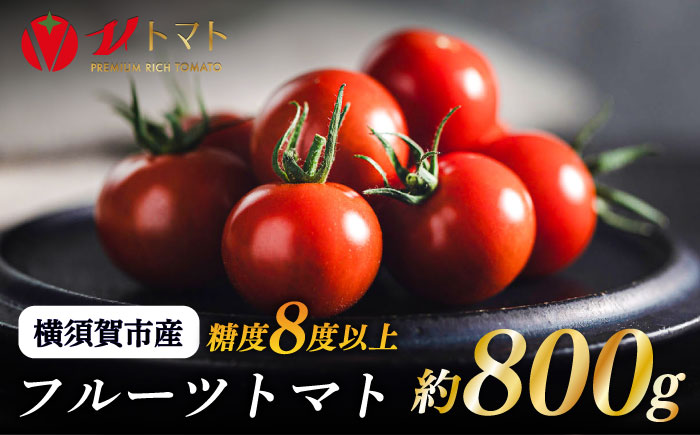 V トマト 糖度8度以上 800g【株式会社ブイ・テクノロジー】 [AKBL004]