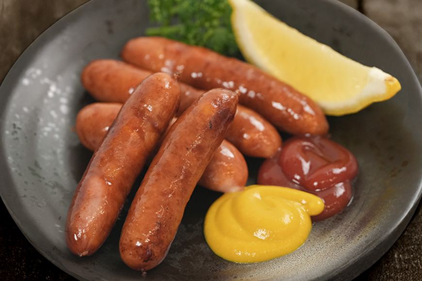 粗挽チーズ入りウインナー6cm 1kg 沖縄県 浦添市 肉 豚肉 豚 食品 粗挽 チーズ ウインナー ソーセージ 人気 ギフト BBQ BS53