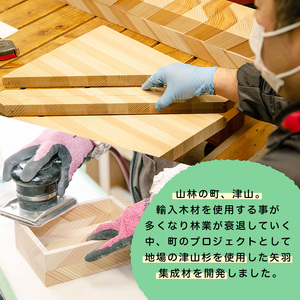 ポットワゴン (60×36×32cm) お座敷ワゴン 木製 矢羽木工品 矢羽クラフト インテリア 家具 ポット ワゴン 収納 キャスター 工芸品 もくもくハウス【津山木工芸品事業協同組合】tm179
