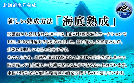 【2024年引き揚げ】知内海底熟成ウイスキー Cセット