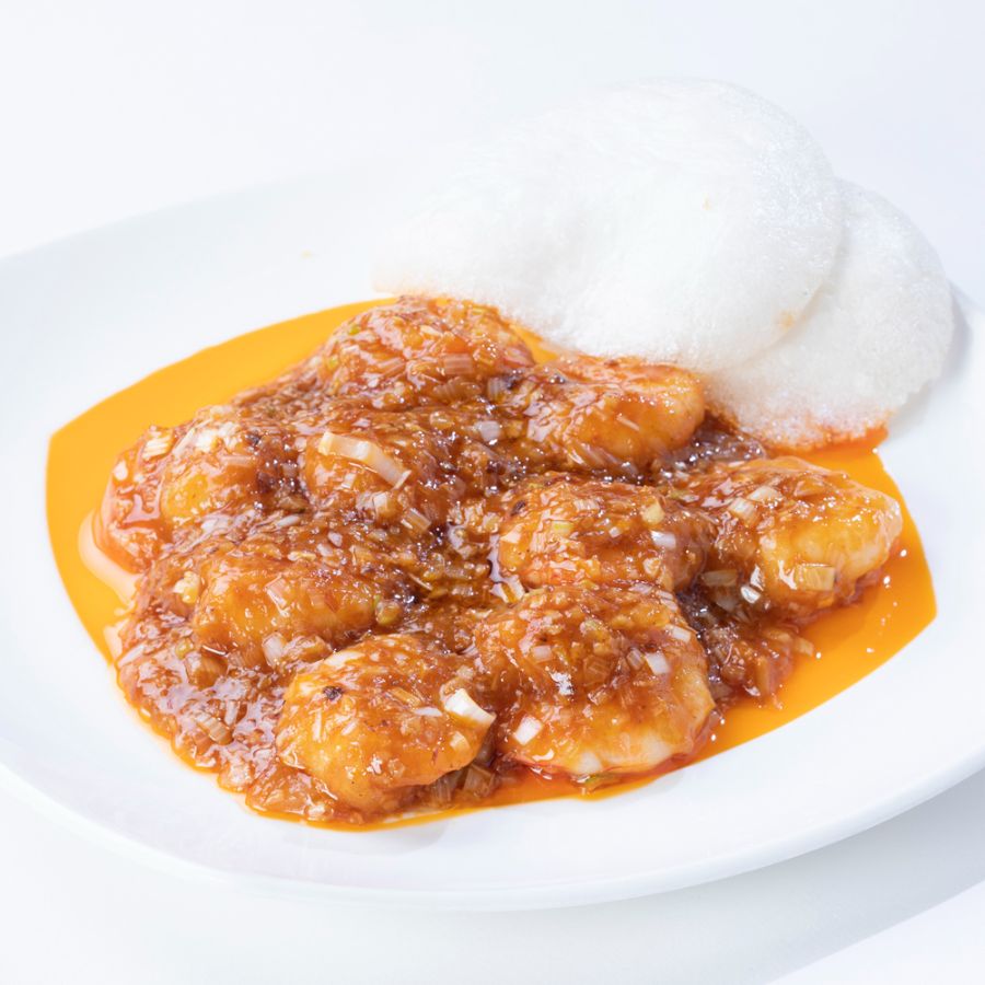 ＜北京高松＞「黒酢すぶた&エビチリ」各1パック