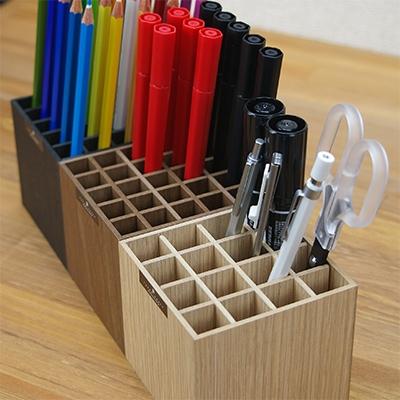 ふるさと納税 海南市 和歌山県海南市 バスク ペンスタンド S 25本 ブラウン 2個セット おしゃれでかわいいペン立て |  | 01