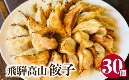 高山餃子 30個入り お試しパック ＜ 生冷凍餃子 ・ 簡易包装 ＞ ぎょうざ ギョーザ FN003