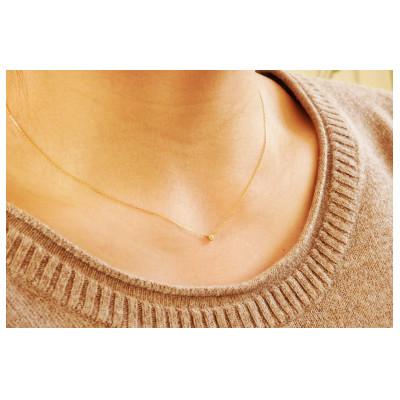 ふるさと納税 中央市 K18イエローゴールドペリドットネックレス |  | 02