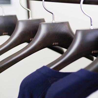 ふるさと納税 豊岡市 【5本組】レディスジャケットハンガー AUT-03W(ナカタハンガー) |  | 03