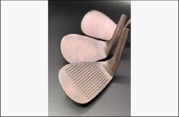 【福岡市】Abi Wedge 銅燻し48°　N.S.PRO MODUS3 WEDGE 105　女性クラフトマンの阿比留俊子　設計・デザイン