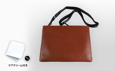 防水革 サコッシュ ブラック ディープブルー ブラウン レザー メンズ レディース ユニセックス ケアクリーム付き バッグ レザーバッグ 本革 日本製 職人手づくり ブランドバッグ 姫路市 兵庫県 B
