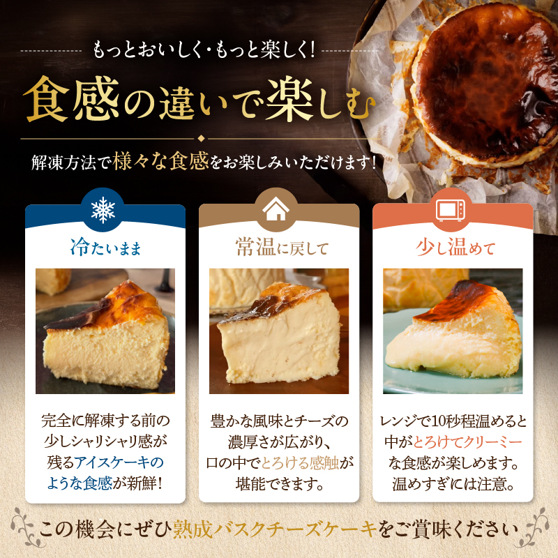 テレビ番組【ヒルナンデスで紹介!!】熟成バスクチーズケーキ_H0041-100