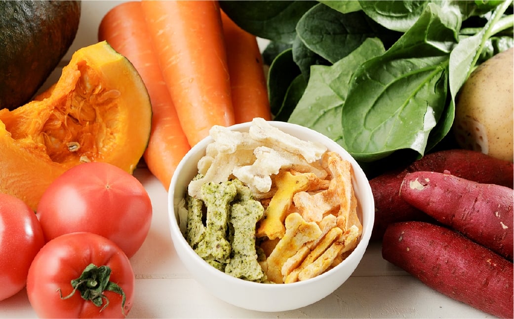 犬用カリカリおやつ【緑黄色野菜】