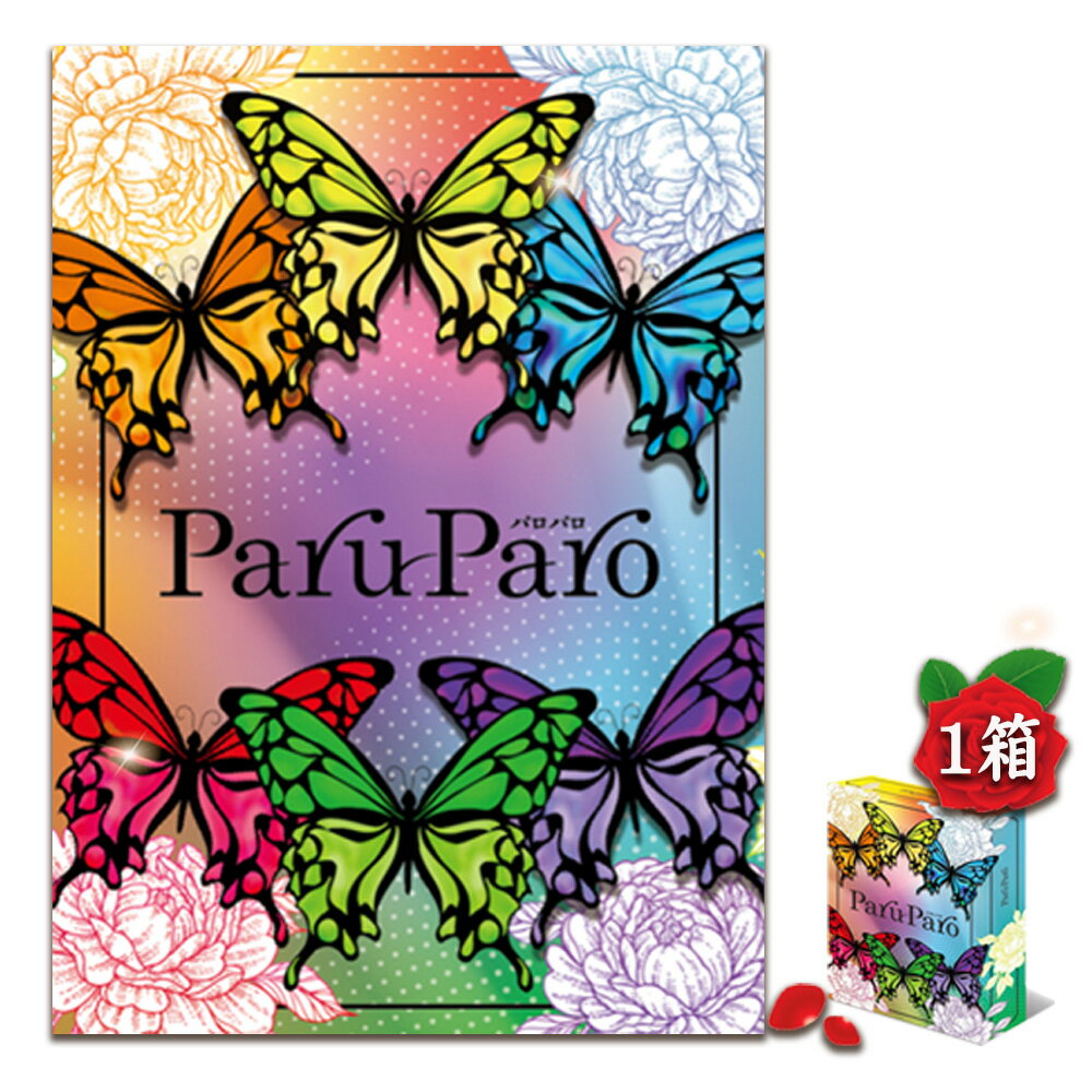 【ふるさと納税】 ParuParo　×1箱 ／ カードゲーム ボードゲーム テーブルゲーム ファミリーゲーム パーティーゲーム 蝶 モチーフ カラフル デザインゲーム 戦略ゲーム セットコレクションゲーム 2人〜4人 プレゼント おしゃれゲーム 送料無料 千葉県 No.390